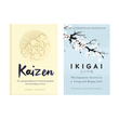 Kaizen + Ikigai | Sarah Harvey & Héctor García | 2-Book Japanese Wisdom & Self-Help Combo