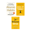 Atomic Habits + Do It Today + Dopamine Detox | James Clear, Darius Foroux & Thibaut Meurisse | 3-Book Productivity Combo