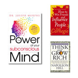 The Power of Your Subconscious Mind + How to Win Friends and Influence People + Think and Grow Rich | 3-Book Combo