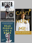 Never Finished + Can't Hurt Me + Read People Like a Book | 3-Book Self-Improvement Combo