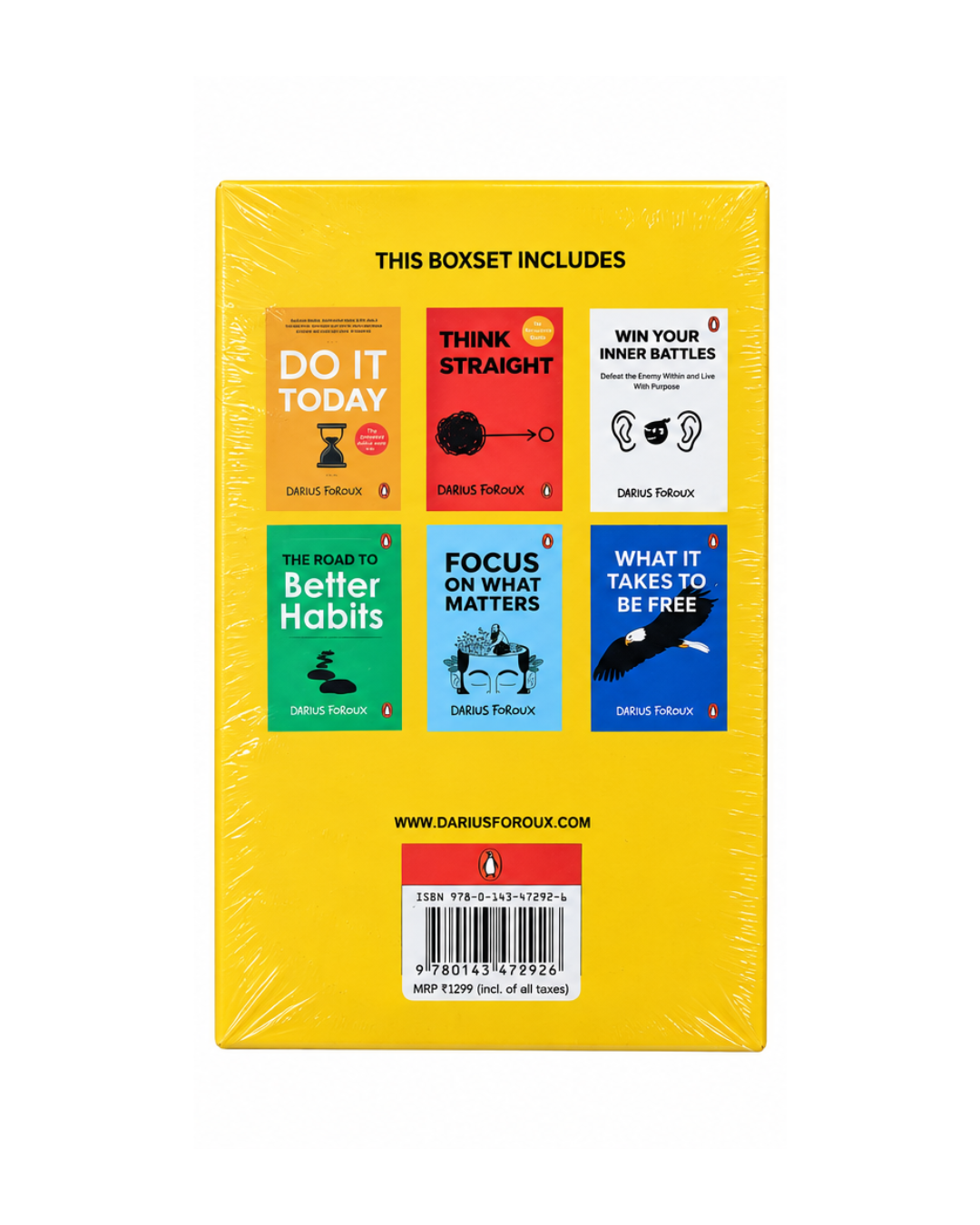 The Darius Foroux Collection by 6 Books Box Set