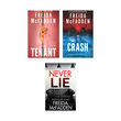 Freida McFadden 3 Book Collection – The Tenant, The Crash & Never Lie