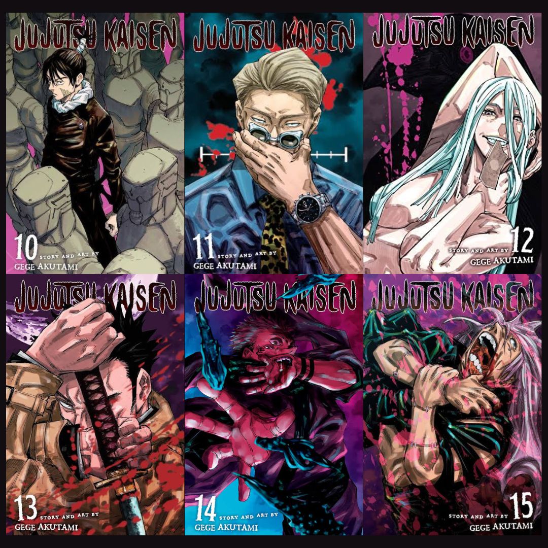 Jujutsu Kaisen Volume 10 to 15 (English, Paperback)
