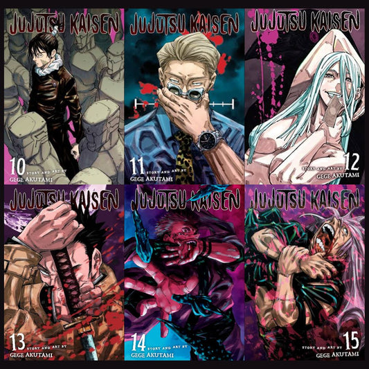 Jujutsu Kaisen Volume 10 to 15 (English, Paperback)