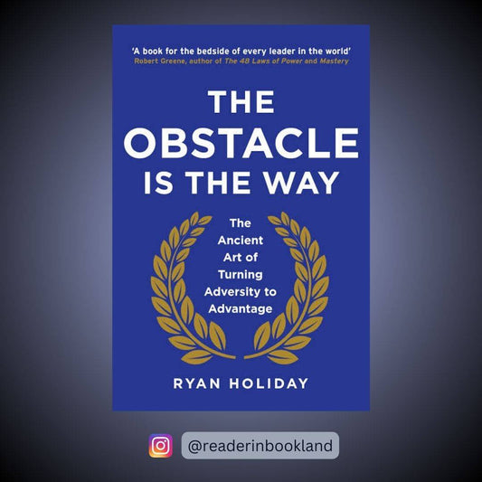 The Obstacle Is the Way Book by Ryan Holiday