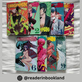 Chainsaw Man Manga Set Vol. 1–9 by Tatsuki Fujimoto (English, Paperback)