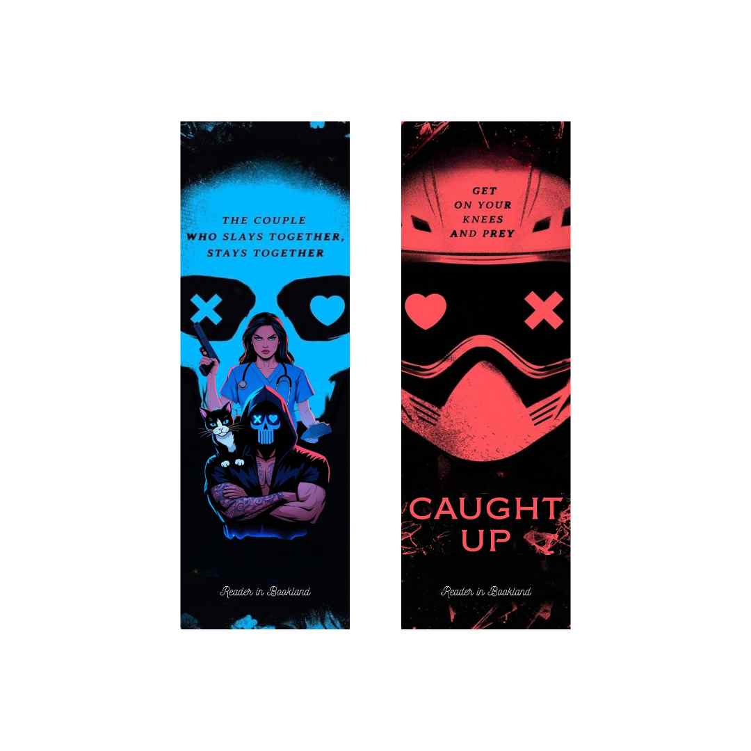 Lights Out Dark Romance Bookmark Set