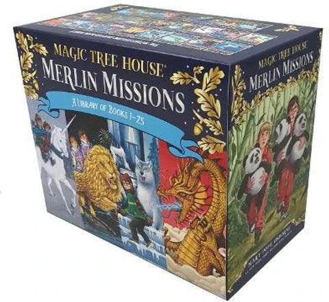Magic Tree House: Merlin Missions – 25 Book Box Set by Mary Pope Osborne