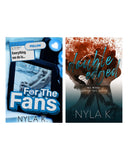 For the Fans & Double Edged – Romance Novel Set by Nyla K. (Paperback)