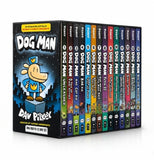 Dog Man Complete 13 Books Box Set by Dav Pilkey | Kids Graphic Novel Collection